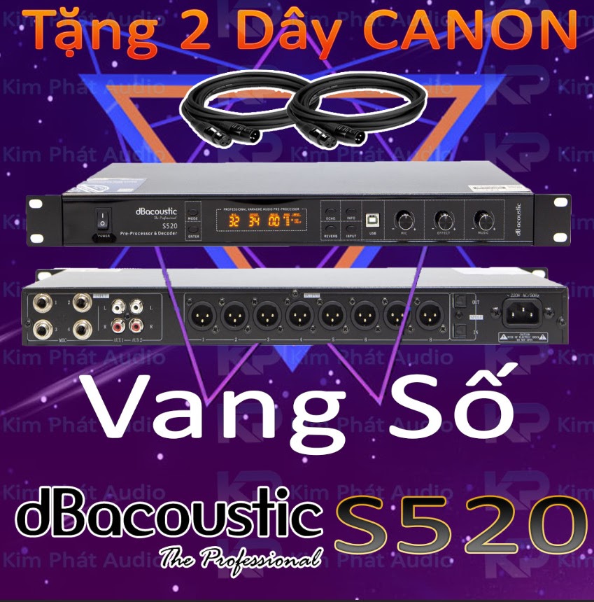 Vang Số Karaoke dBacoustic S520