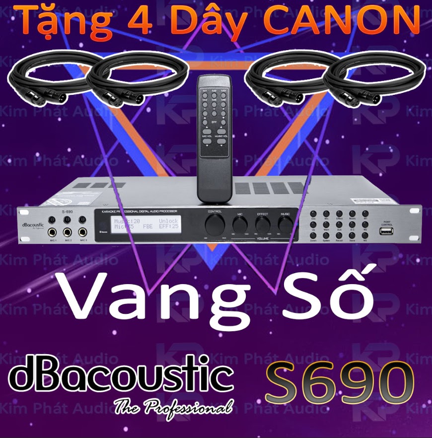 Vang Số Karaoke dBacoustic S690