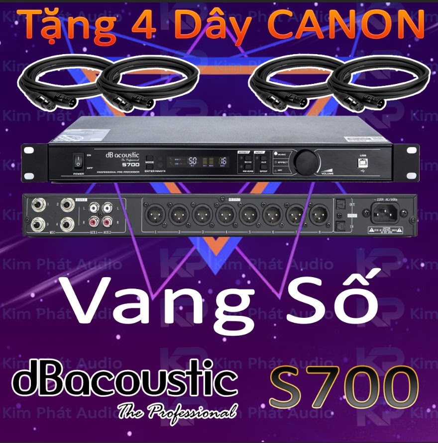 Vang Số Karaoke dBacoustic S700