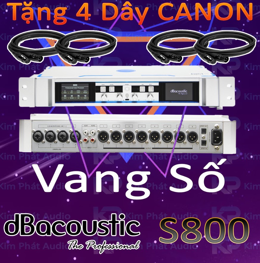 Vang Số Karaoke dBacoustic S800