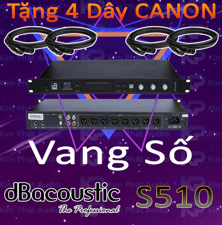 Vang Số Karaoke dBacoustic S510 Plus