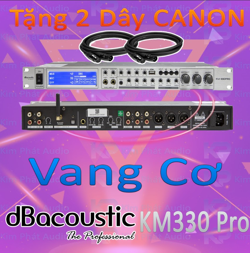 Vang Cơ Karaoke dB KM330 Pro