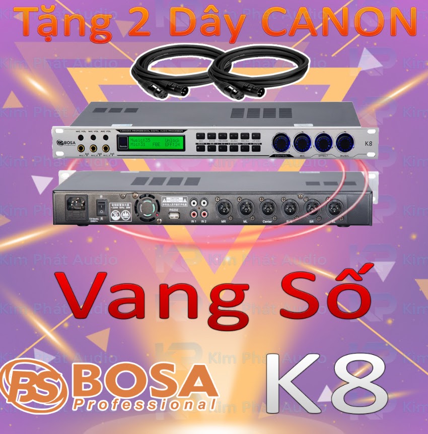 Vang Số Karaoke BOSA K8