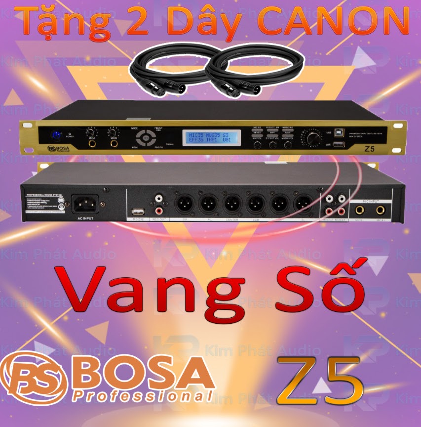 Vang Số Karaoke BOSA Z5