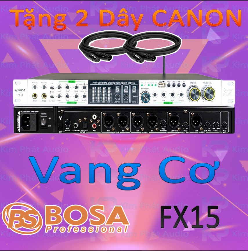 Vang Cơ Karaoke BOSA FX15