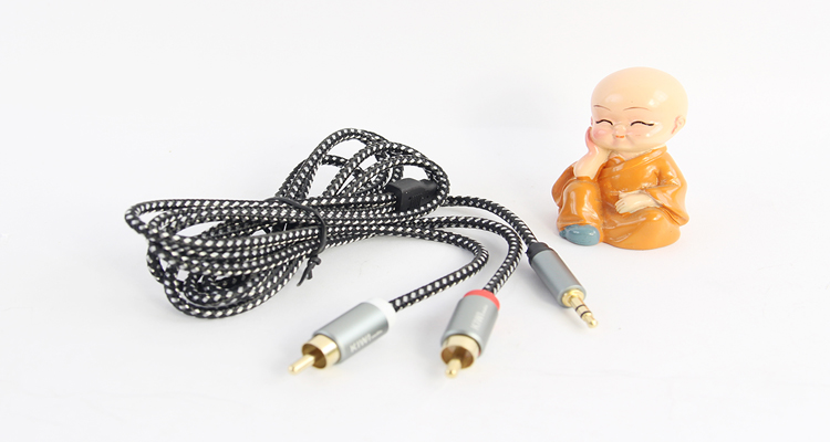 DÂY 3.5MM RA 2 RCA DÀI 5M