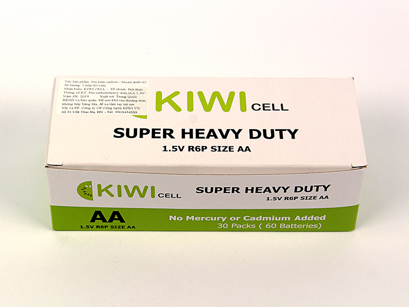 PIN HEAVY DUTY AA KIWI R6P