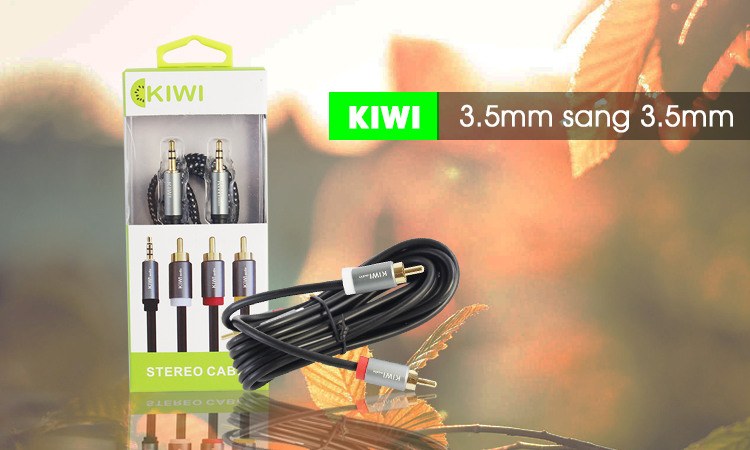 CÁP KIWI 3.5MM SANG 3.5MM