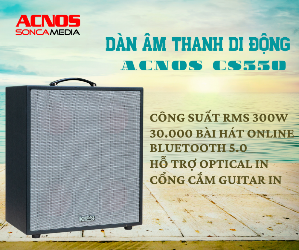 Loa Di Động ACNOS CS550