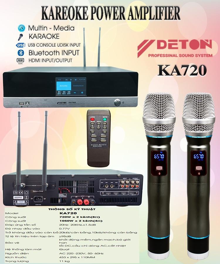 AMPLY VANG SỐ DETON KA720