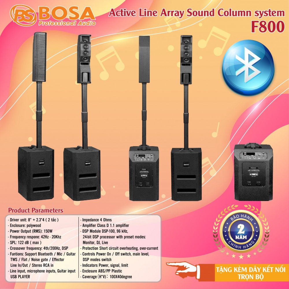 Loa cột Array Bosa F800