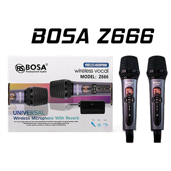 MICRO ĐA NĂNG BOSA Z666 KHÔNG DÂY