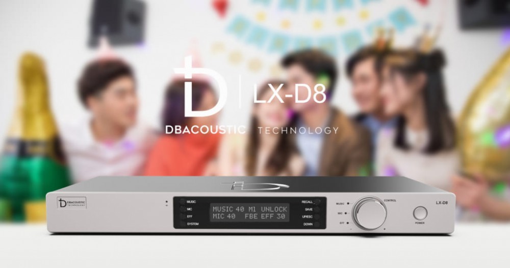 Vang số DBacoustic LX D8 KARAOKE