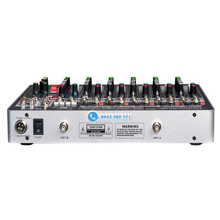 MIXER BOSA DX77 BLUETOOTH TÍCH HỢP MICRO