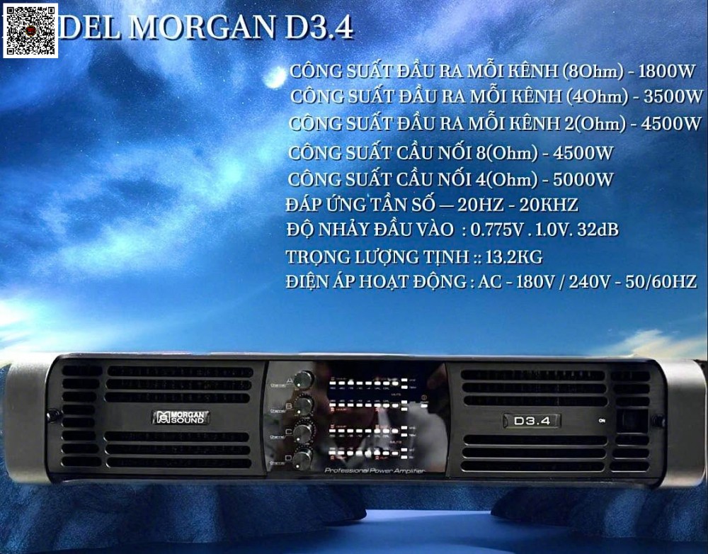 Main 4 Kênh Morgan Sound D3.4+