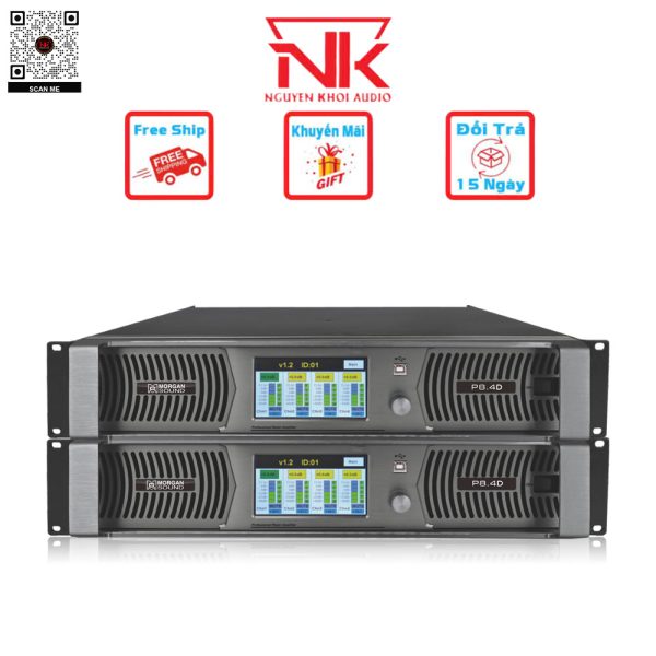Amplifier Morgan Sound P8.4D 4 channel + DSP