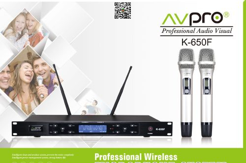 MICRO KHÔNG DÂY AVPRO K650F