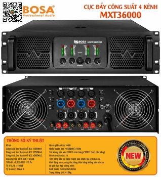 Main Công Suất 4 Kênh Bosa MXT36000