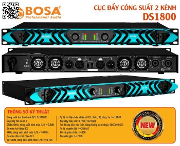 Main Công Suất 2 Kênh Bosa DS1800
