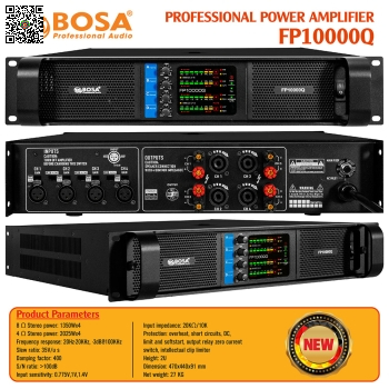 Main Công Suất 4 Kênh Bosa FP10000Q