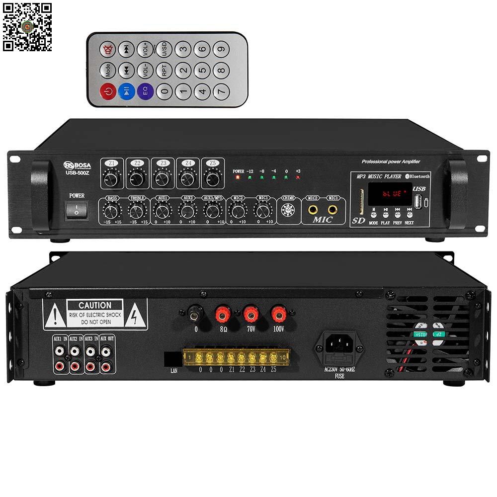 Amply phân tần Bosa USB-500Z Bluetooth