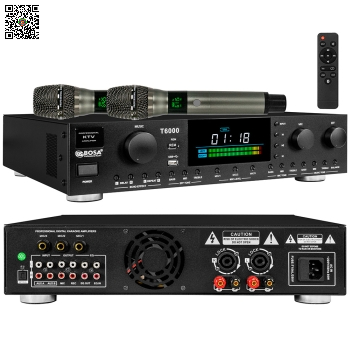 Amply Karaoke 3 in 1 Bosa T6000