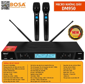 Micro Không Dây Bosa DM950