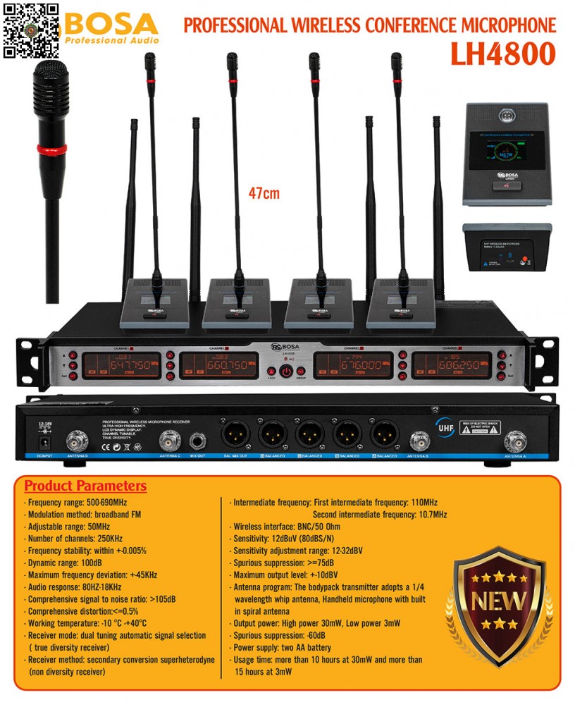 Micro Hội Nghị Bosa LH4800