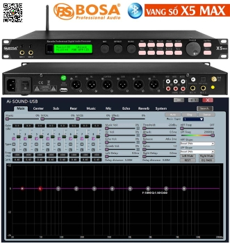 Vang số Bosa X5 MAX Bluetooth