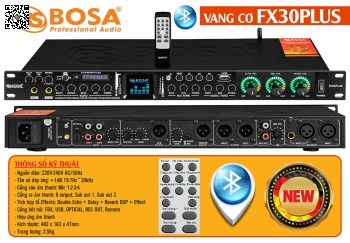 Vang cơ Bosa FX30PLUS Bluetooth