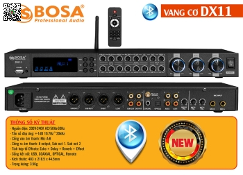 Vang cơ Bosa DX11 Bluetooth