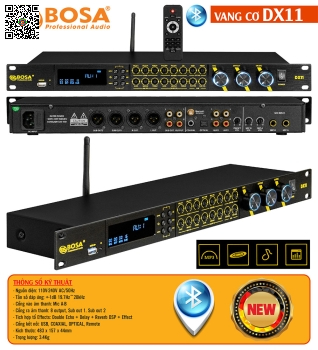 Vang cơ Bosa DX11 Bluetooth