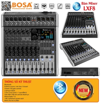Bàn Mixer Bosa LXF8 Bluetooth