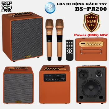 Loa Di Động Xách Tay BOSA BS-PA200