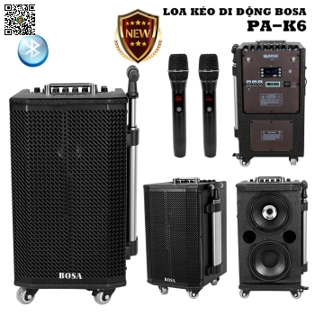 Loa Kéo Nhạc Cụ BOSA PA-K6