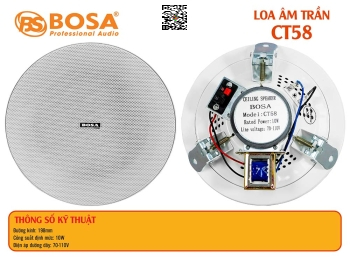 Loa Âm Trần BOSA CT58