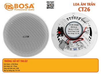 Loa Âm Trần BOSA CT26