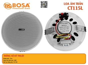 Loa Âm Trần BOSA CT115L