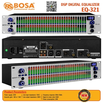 DSP Digital Equalizer Bosa EQ-321