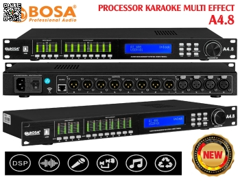 Bộ Xử Lý Âm Thanh Đa Hiệu Ứng Bosa A4.8