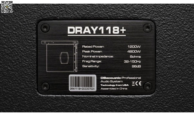 Loa Midlow DBacoustic Dray 118+