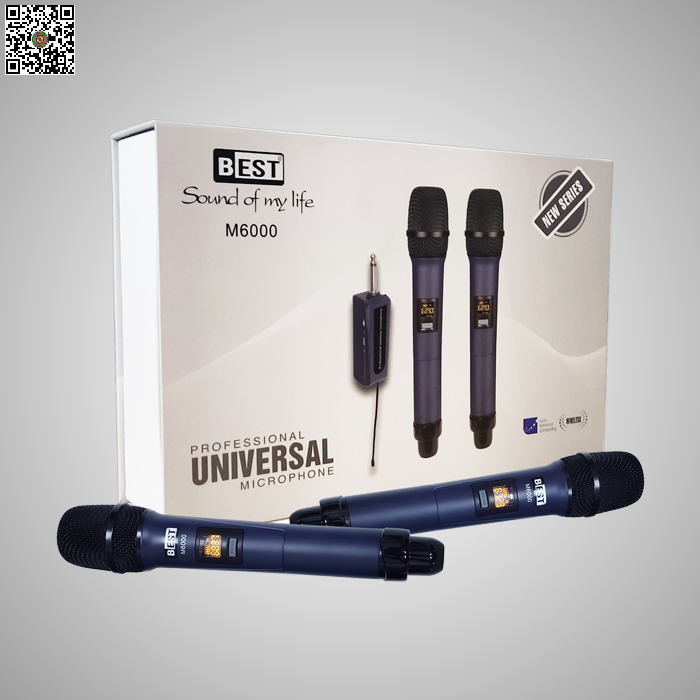 MICRO KHÔNG DÂY BEST M6000