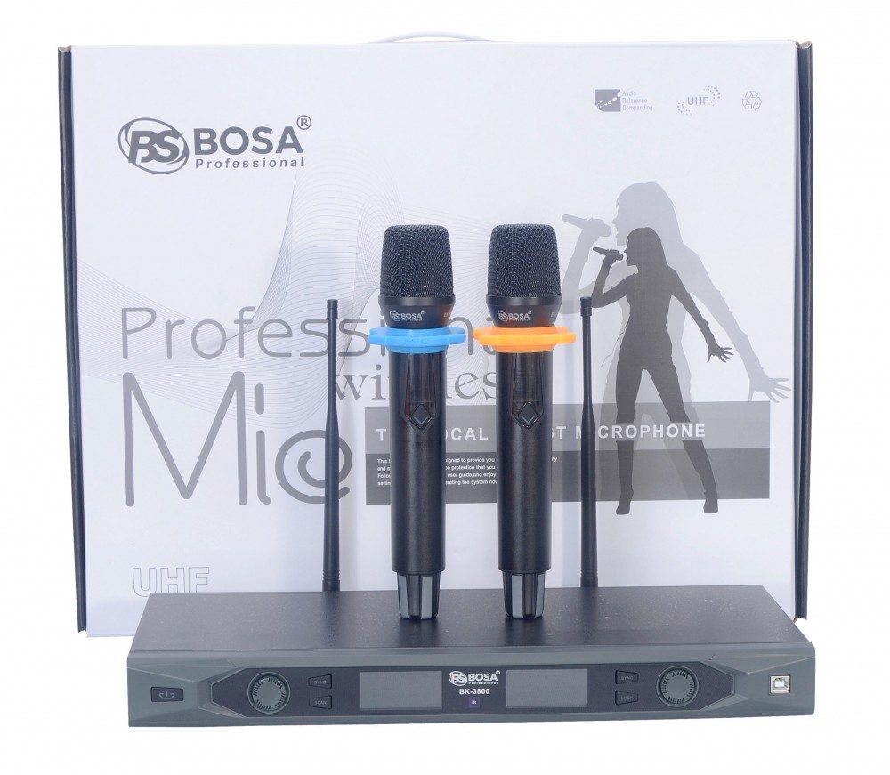 Micro Karaoke Không Dây Bosa BK3800