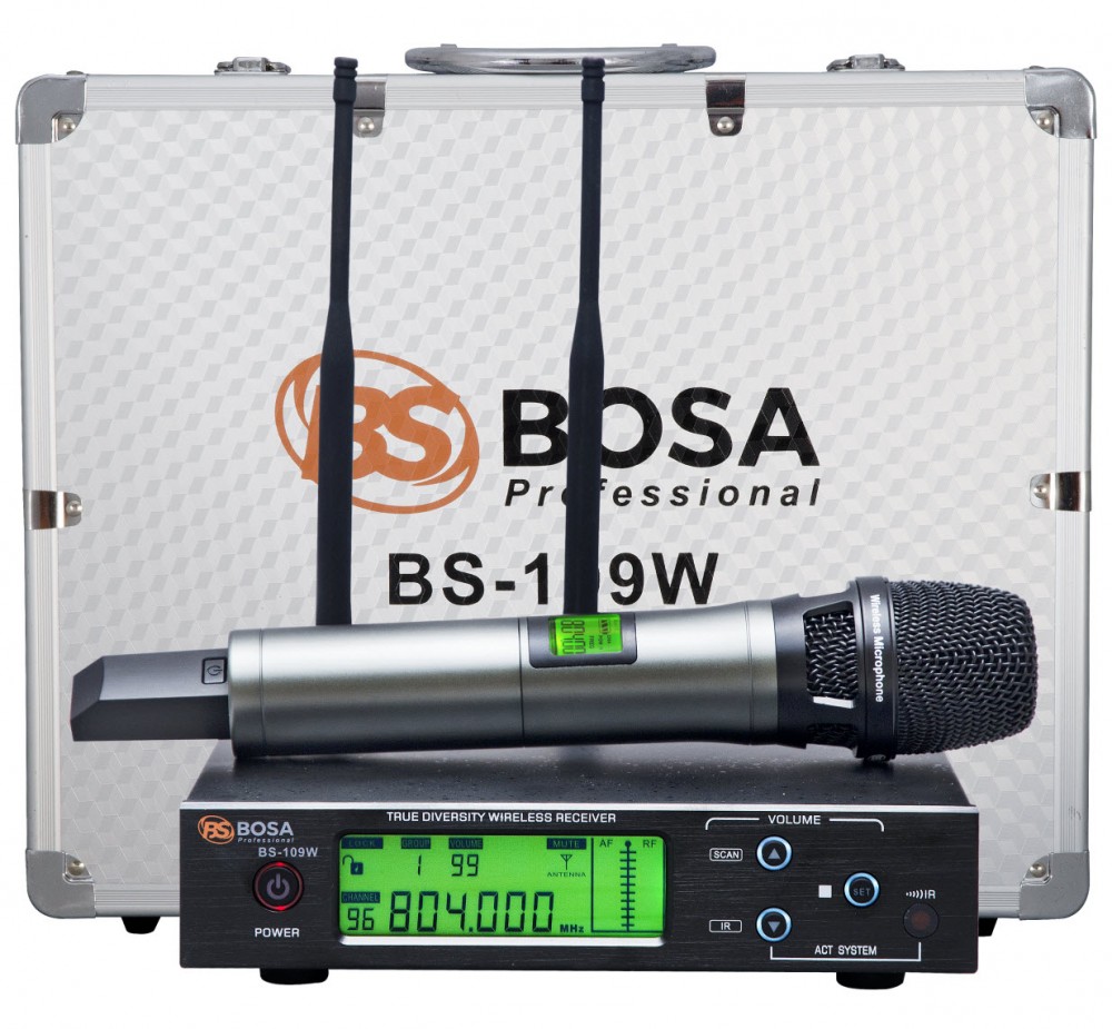 Micro Karaoke 1 Tay Mic Bosa BS109W