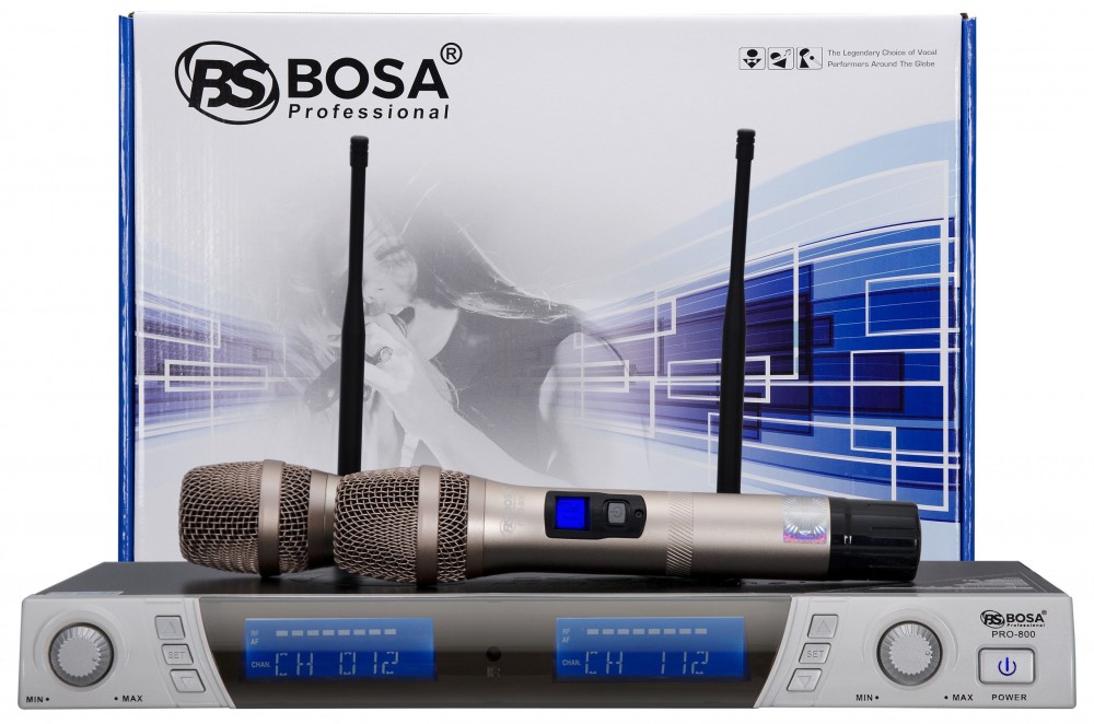 Micro Karaoke Không Dây Bosa Pro800