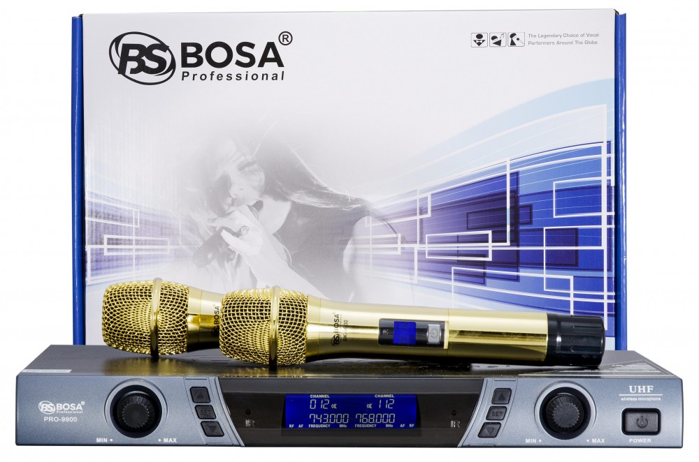 Micro Karaoke Không Dây Bosa Pro9900