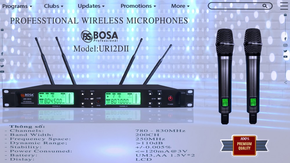 MICRO BOSA UR12DII