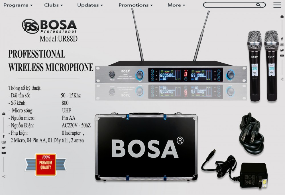 MICRO BOSA UR88D